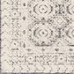 Surya Louvre Black, Ivory and Cream 10" x 14" Area Rug, , large