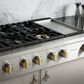 Monogram 48" Professional Gas Rangetop with 6 Burners and Griddle in Stainless Steel, , large