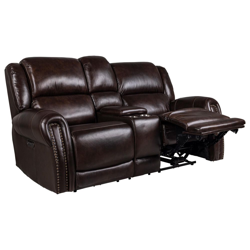 Linea Loft Churchill Power Reclining Loveseat in Buckhead Bronze, , large