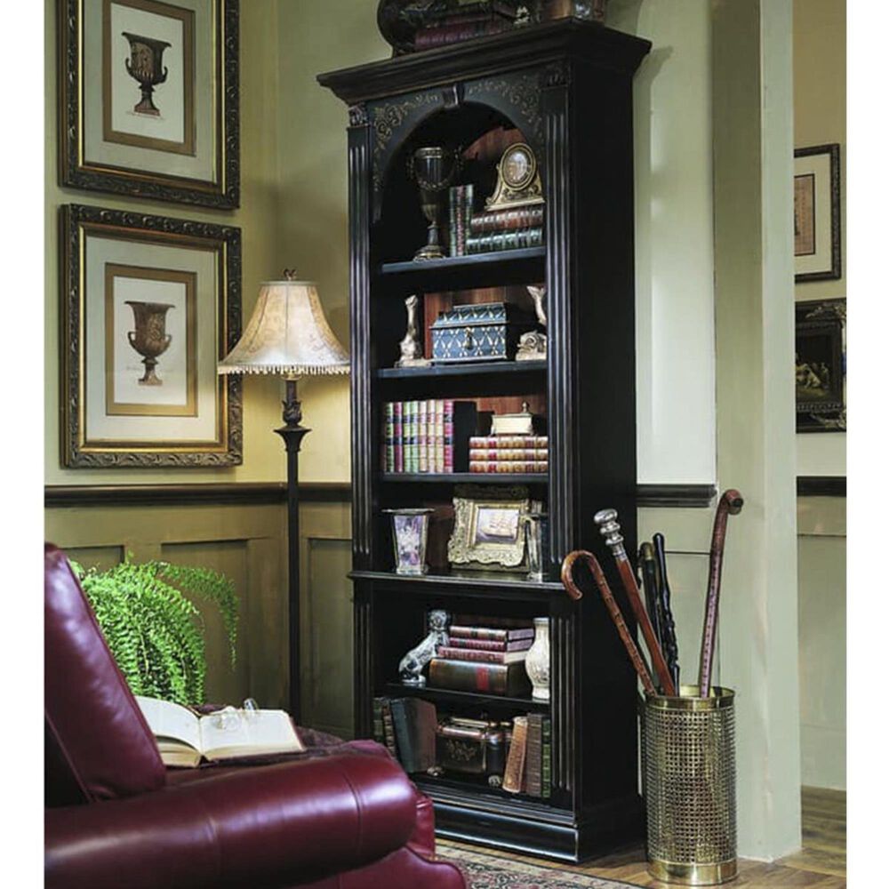 Hooker Furniture Bookcase in Black and Gold, , large