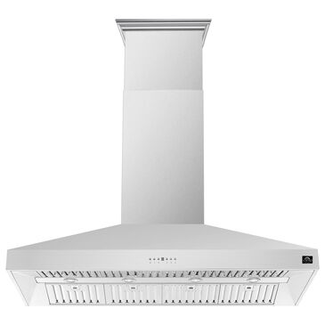 Forno Coppito 60" Island Range Hood in Stainless Steel, , large