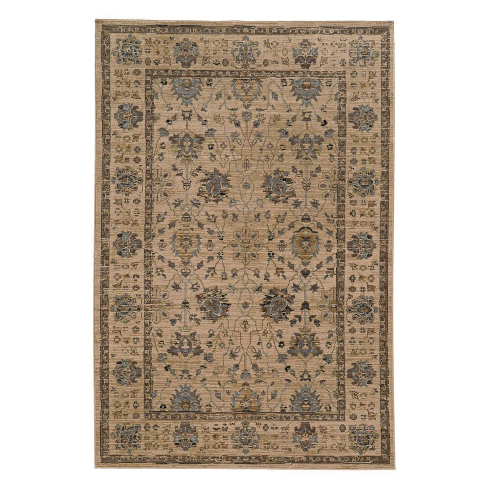 Oriental Weavers TB Vintage 534W 7'10" x 10'10" Beige Area Rug, , large