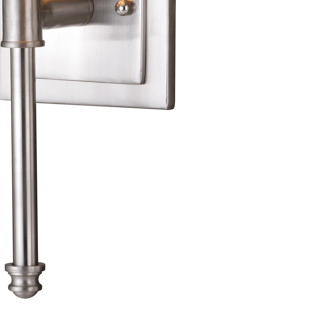 Vaxcel Ritz 1-Light Bathroom Vanity in Satin Nickel, , large