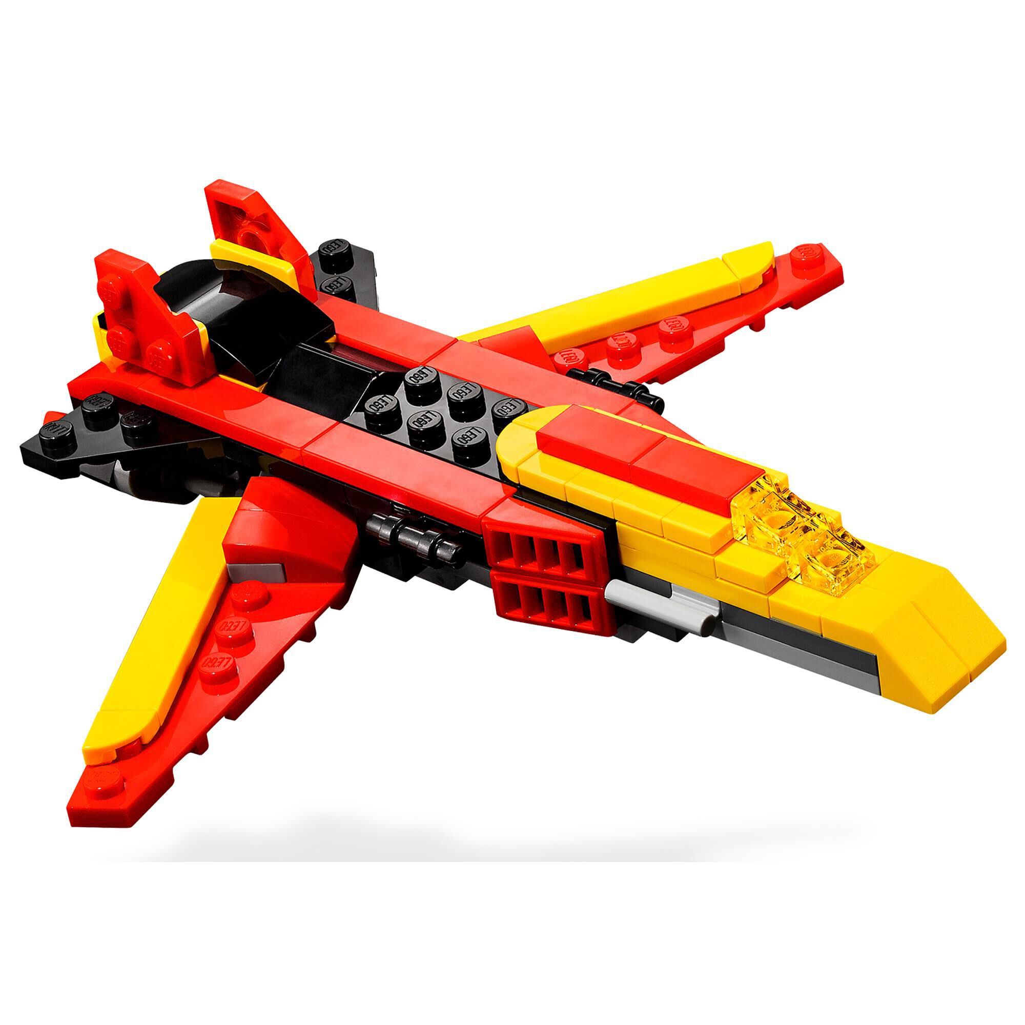 Yellow discount lego plane