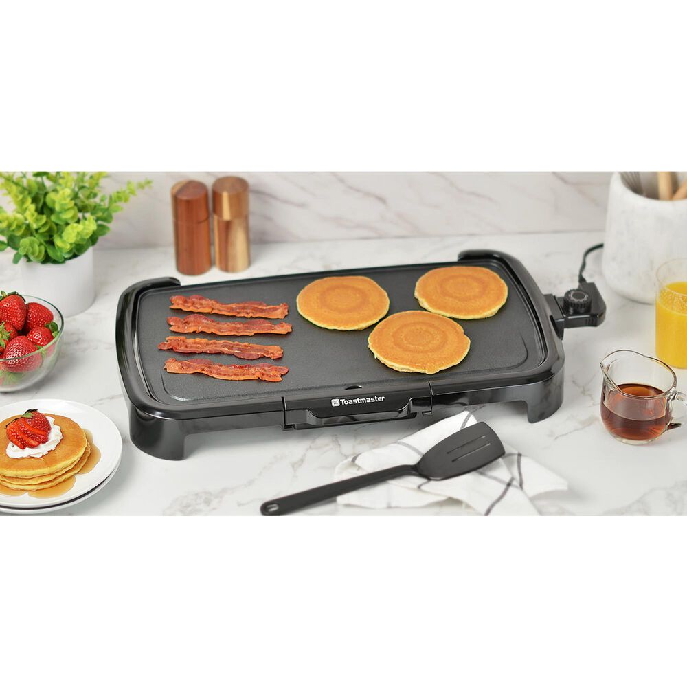 Toastmaster 20" Electric Griddle in Black, , large