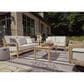 Ashley Hallow Creek Patio Sofa in Beige, , large