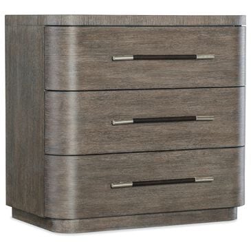 Hooker Furniture Modern Mood 3-Drawer Nightstand in Mink, , large