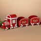 The Gerson Company 26.1"L Metal Holiday Candy Design Train in Red, , large