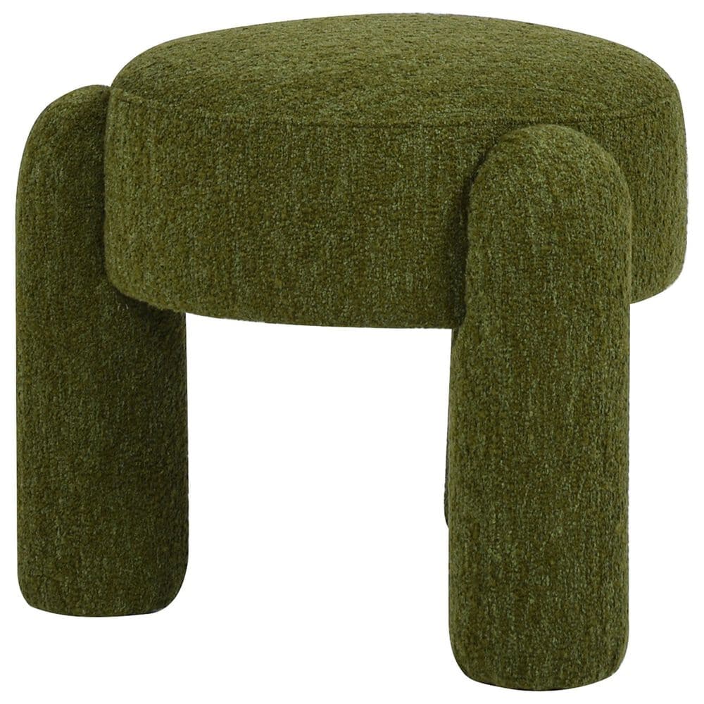 Jennifer Taylor Home Hugo Upholstered Ottoman in Moss Green, , large