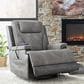 Ashley 4Z-Peaceful Pause Power Lift Recliner in Slate, , large