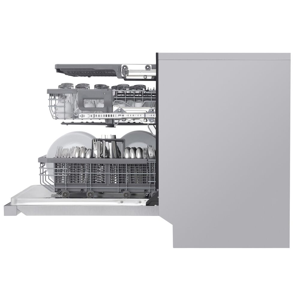 LG 2-Piece Kitchen Package with 26 Cu. Ft. InstaView Door-In-Door French Door Refrigerator and 24&quot; Smart Fully Integrated Dishwasher in Stainless Steel , , large