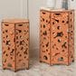 Hearth and Haven Selva Patio Accent Table in Orange (Set of 2), , large