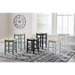 Ashley Mirimyn Counter Stool Set of 2 in Black, , large