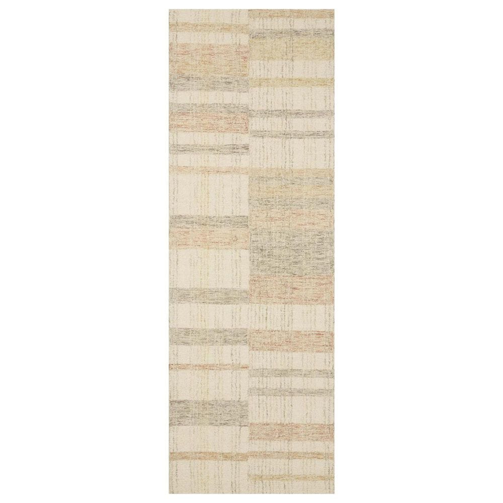 Chris Loves Julia x Loloi Chris 2"6" x 9"9" Natural and Multicolor Runner, , large