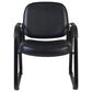Regency Global Sourcing Victor Guest and Reception Chair in Black, , large