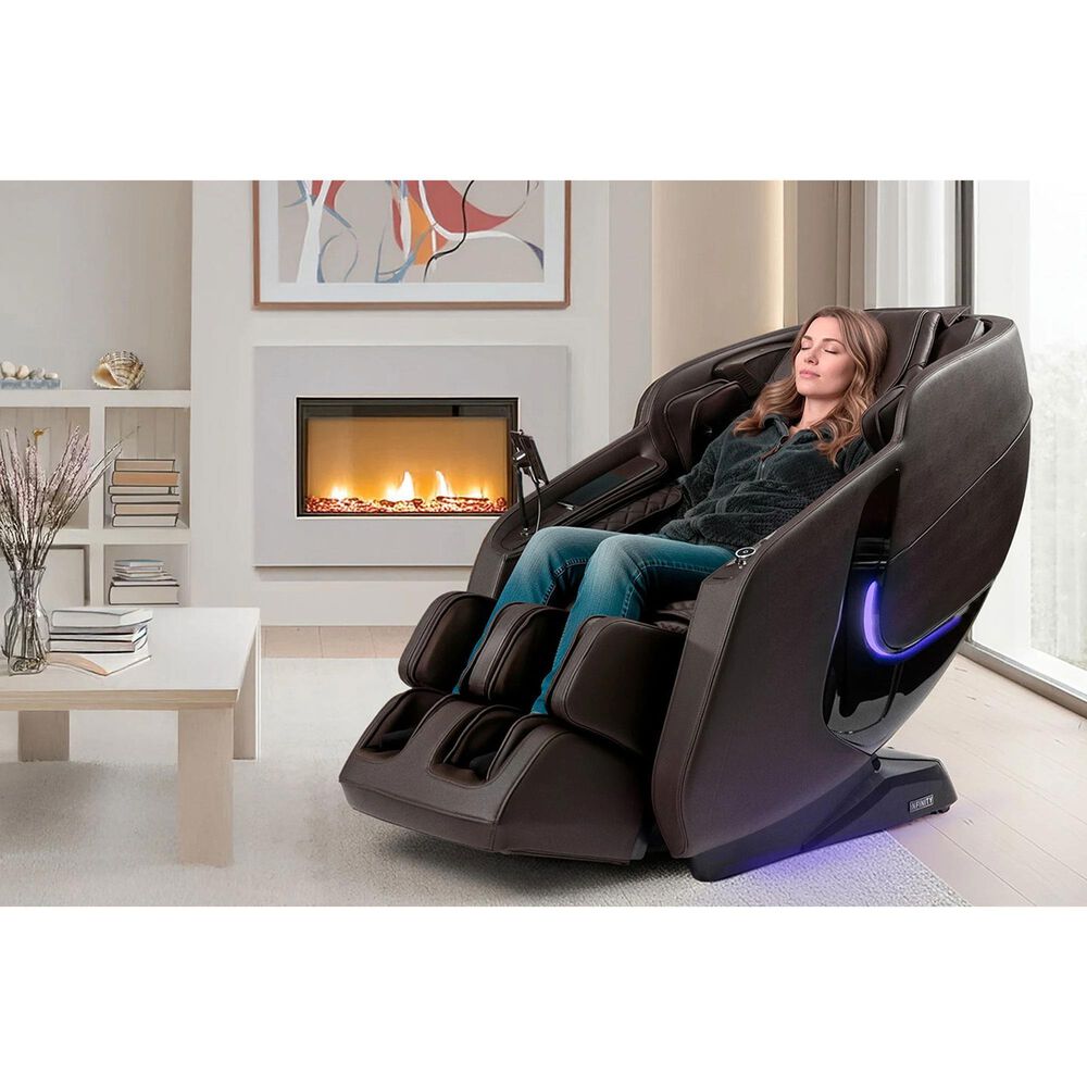 Infinity Massage Chairs Solstice Deluxe Massage Chair in Dark Brown, , large