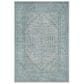 Safavieh Adirondack ADR108L 5"1" x 7"6" Light Grey and Teal Area Rug, , large