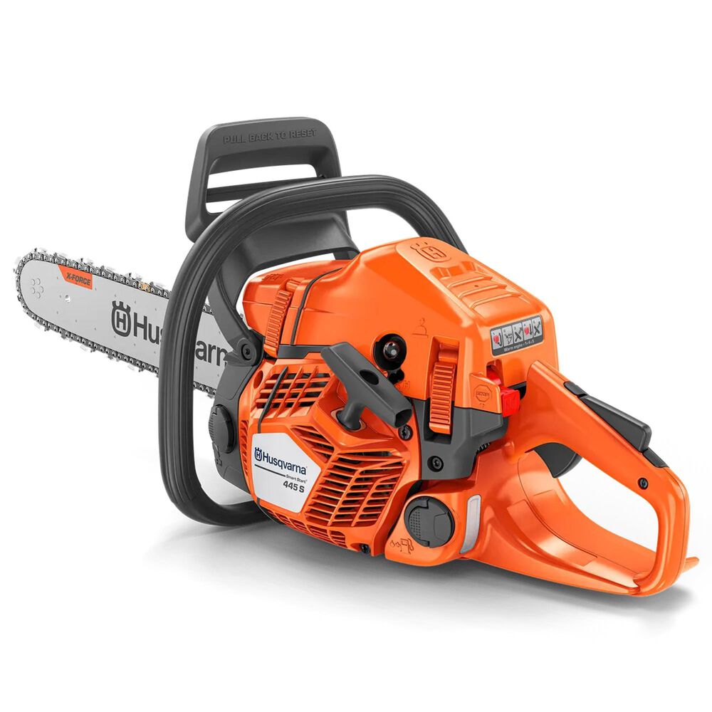 Husqvarna 445S 18&quot; Chainsaw in Orange, , large