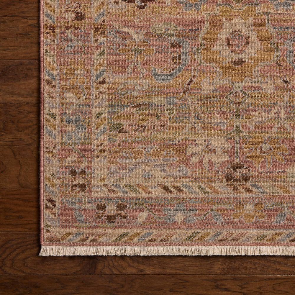 Loloi Reign Pink and Multicolor 2' x 2'10" Area Rug, , large