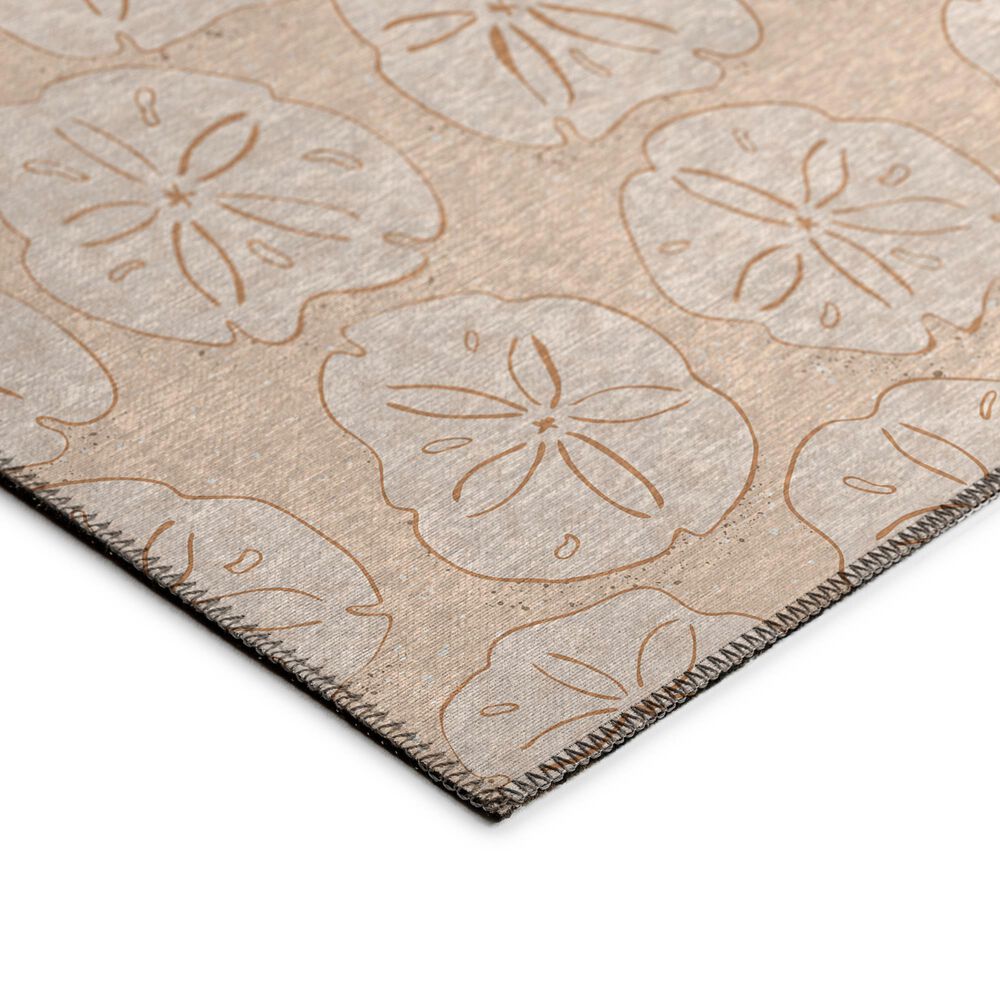 Dalyn Rug Company Seabreeze 5&#39; x 7&#39;6&quot; Peach Area Rug, , large