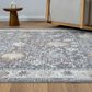 L&R Resources Allure 82473GML Gray and Blue 9" x 12" Area Rug, , large