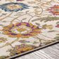 Surya Harput HAP-1074 5"3" x 7"3" Saffron, Teal and Gray Area Rug, , large