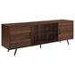 Walker Edison Nora 70" TV Stand in Dark Walnut, , large