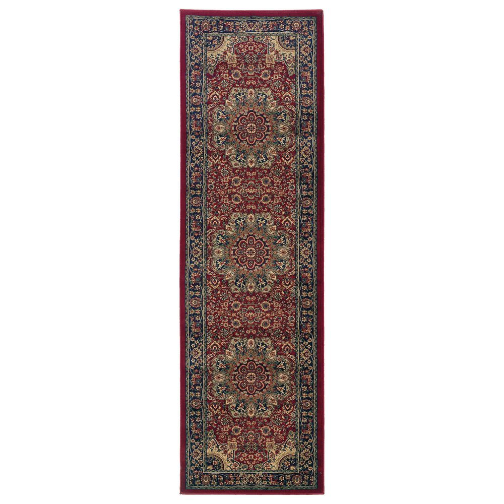 Oriental Weavers Ariana 116R 2&#39;3&quot; x 7&#39;9&quot; Red Runner, , large