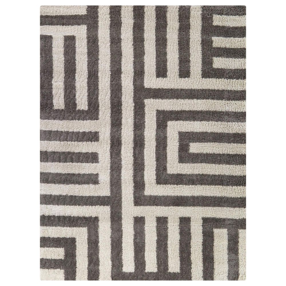 Balta Rugs Cantor 5"3" x 7" Charcoal Area Rug, , large