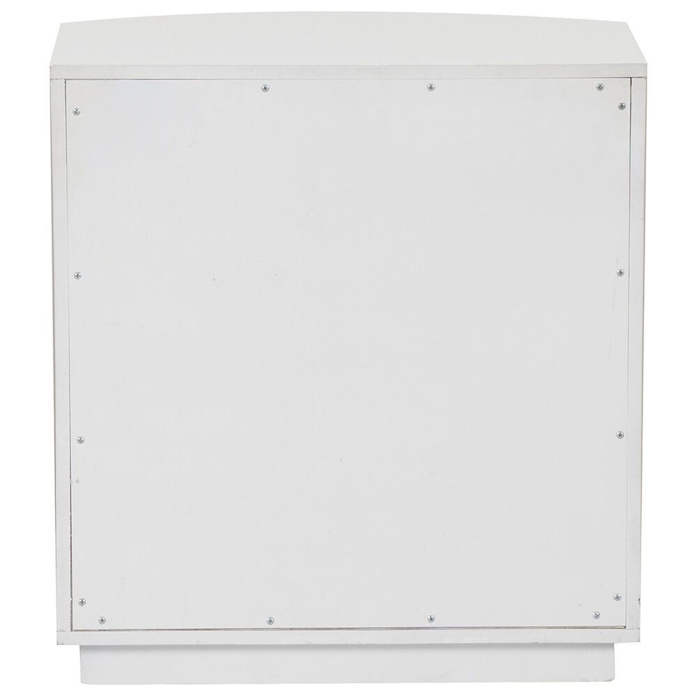 Linden Boulevard Ciarra 3-Drawer Nightstand in White, , large