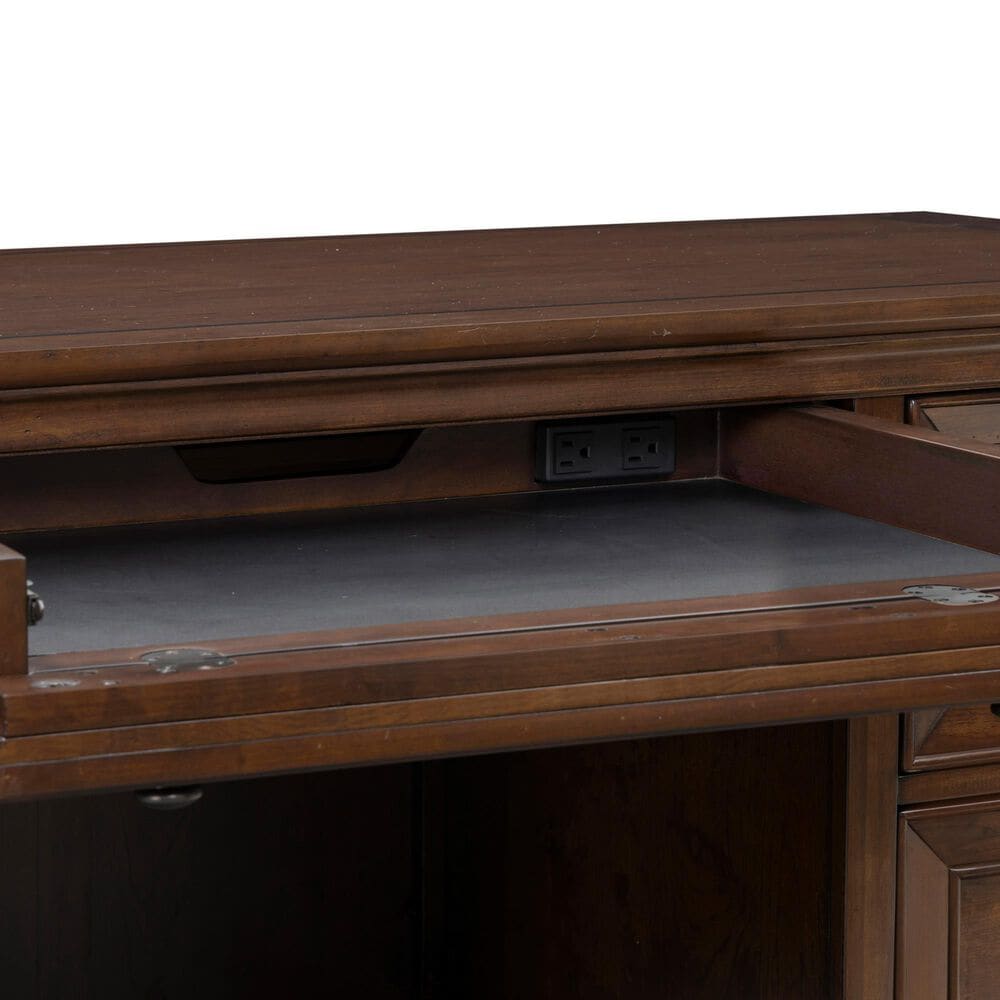 Riva Ridge Arlington Executive Desk in Classic Brown, , large