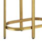 Ashley Porterville Accent Table in Gold, , large