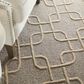 Feizy Kimball Gray, Taupe and Tan 9" x 12" Area Rug, , large