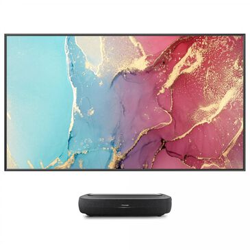Hisense L9H 4K HDR TriChroma Projection Laser TV with Screen in Black, , large