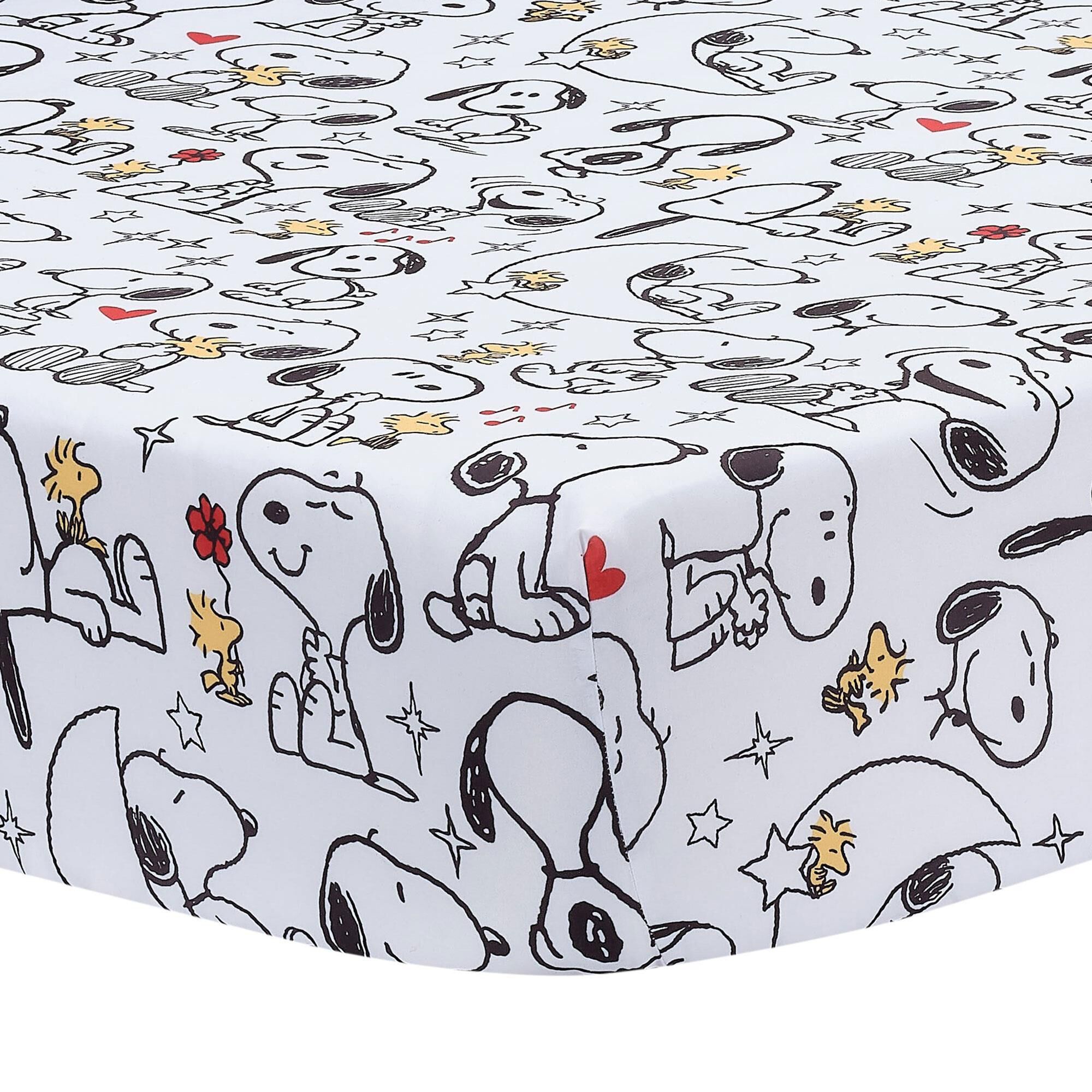 Snoopy bedding crib set cheap