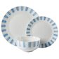 Gibson Homewares Home Pacific Waves 12-Piece Dinnerware Set in Blue, , large