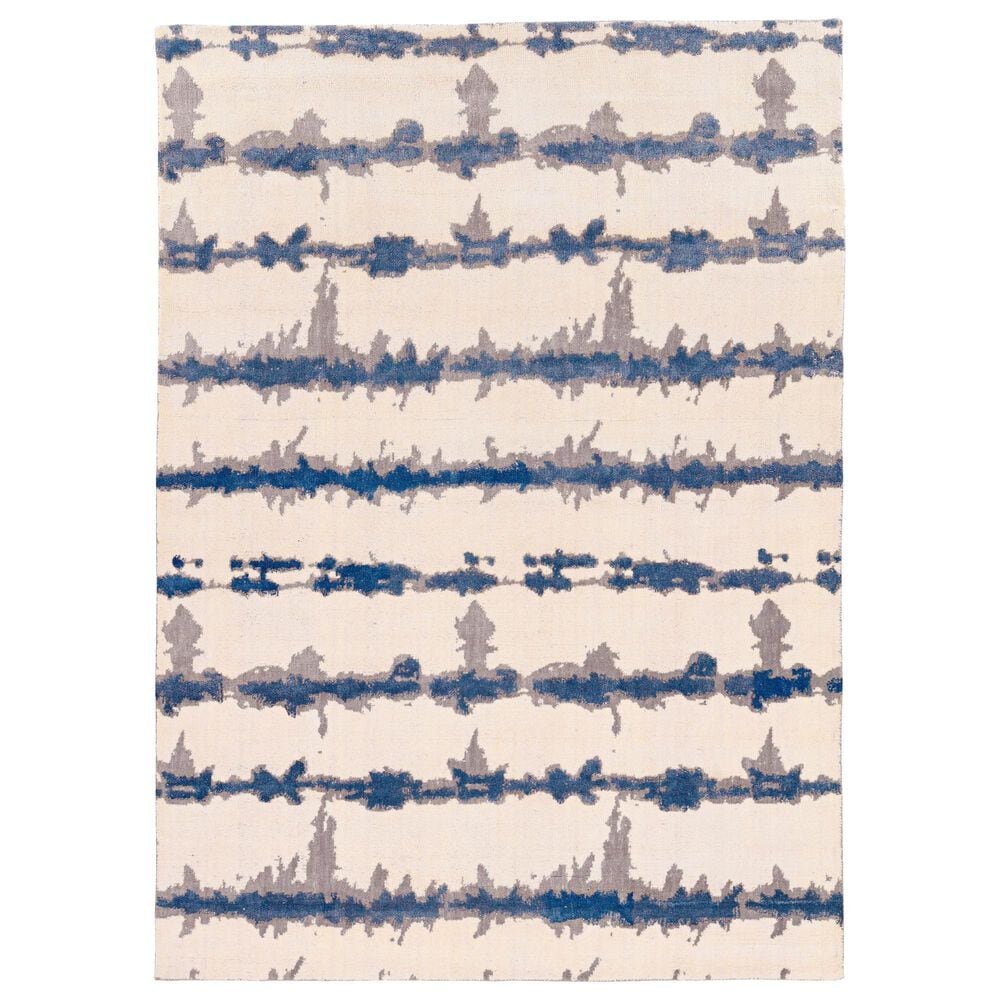 Radici USA Dora 2" x 3" White and Ivory Area Rug, , large