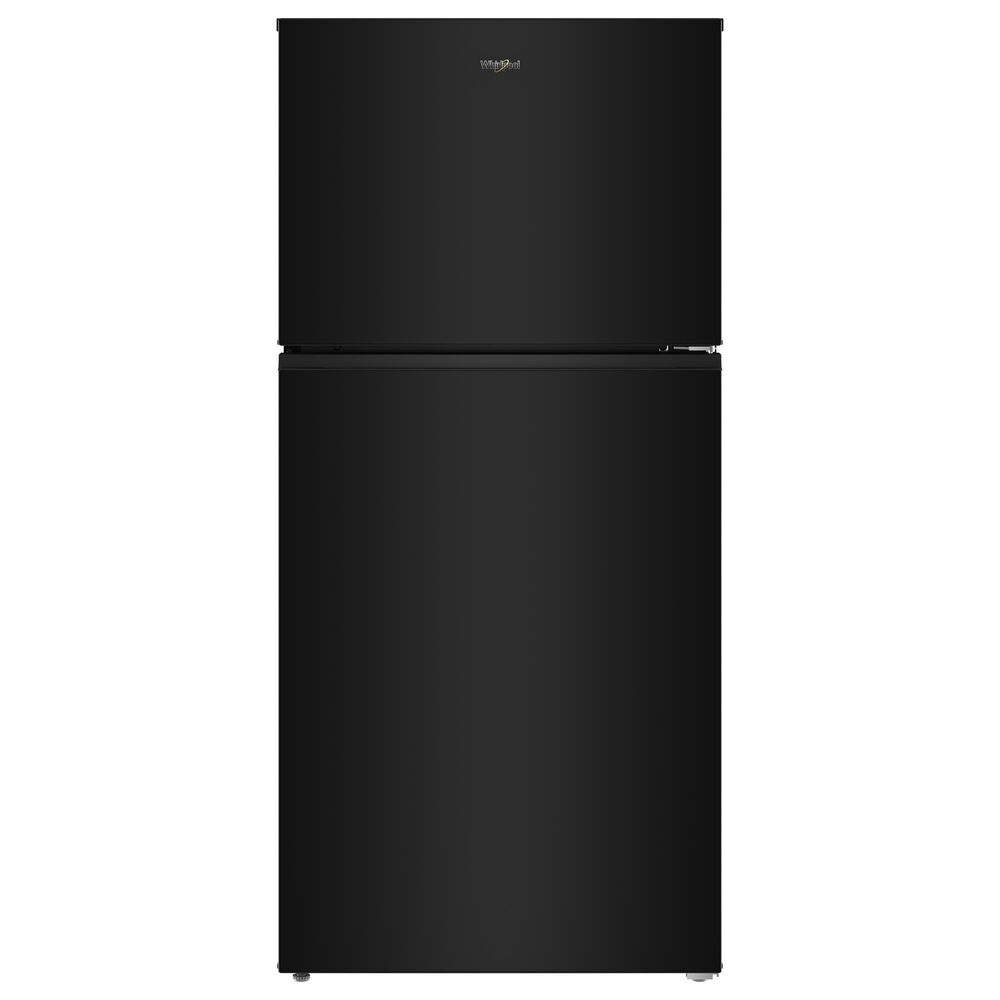 Whirlpool 19.3 Cu. Ft. Top Freezer Refrigerator with Total Coverage Cooling in Black, , large