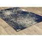 Oriental Weavers Aspen Abstract Shag 2060L 2"3" x 7"6" Blue and Gray Runner, , large