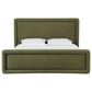 Urban Home Hartford Summit Queen Upholstered Platform Bed in Moss, , large