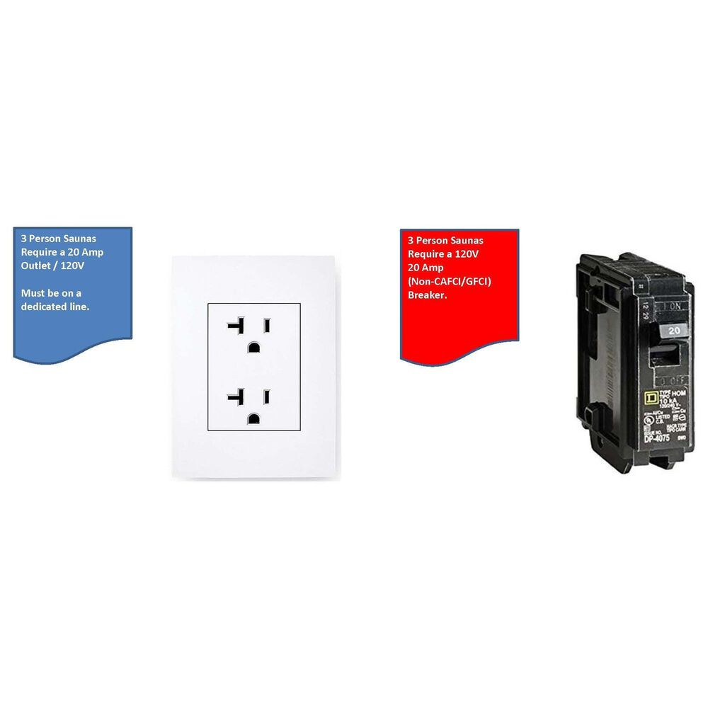 EZlife Elite 3-Person Ultra Low EMF &#40;Under 3MG&#41; FAR Infrared Sauna in Natural Hemlock, , large