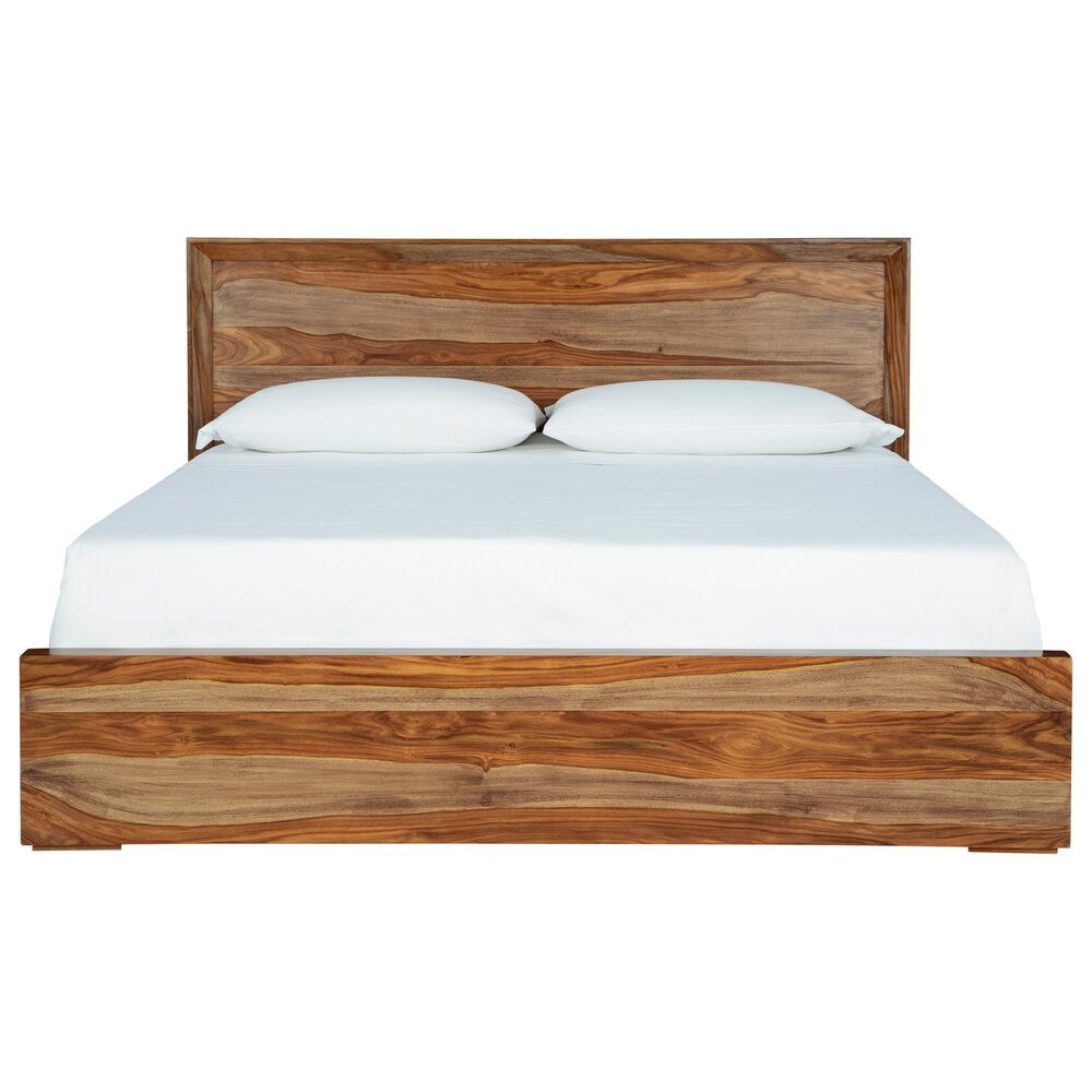 Millenium Dressonni 3-Piece Queen Panel Bed with 2 Nightstands Set in Brown, , large