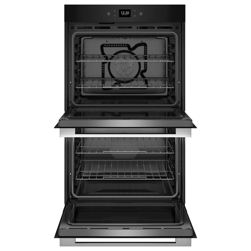 Whirlpool 30&quot; Smart Built-In Electric Convection Double Wall Oven with Air Fry and Fan Convection Cooking in Fingerprint Resistant Stainless Steel, , large