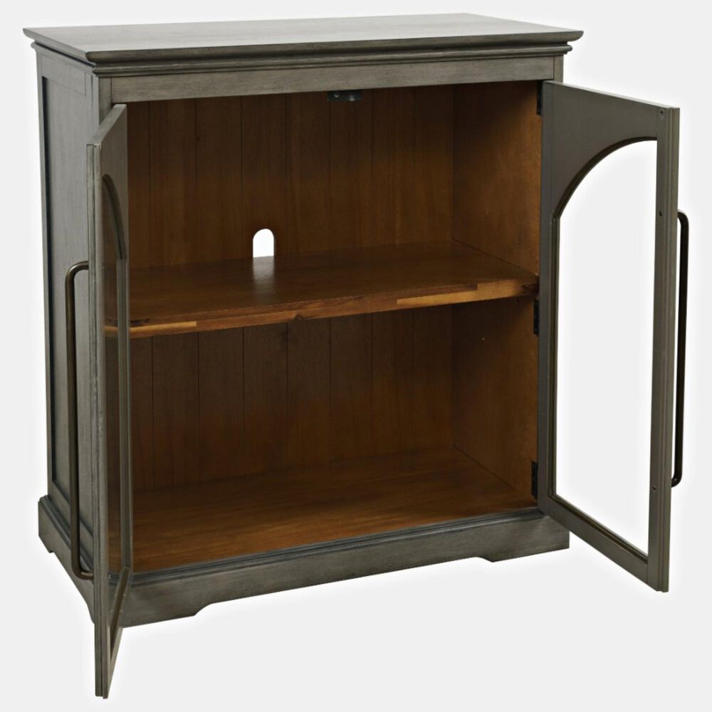 Waltham Archdale 2-Door Accent Cabinet in Grey, , large