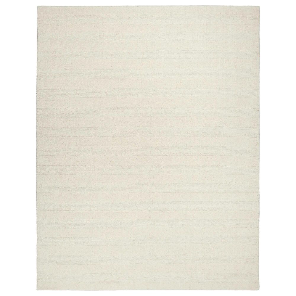 Nourison Calvin Klein Spun 2" x 3" Ivory Area Rug, , large