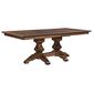 TRAILWAY Interlock Mountain Dining Table with 4 Dining Side Chairs and 2 Arm Chairs in Brown Finish, , large