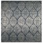 Safavieh Madison MAD604G-5SQ 5" Square Navy/Silver Area Rug, , large