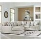 ASHLEY Laurelgrove 4-Piece Left Facing Sectional with Chaise in Pebble, , large