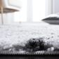 Safavieh August Shag AUG572F 4"5" x 6"5" Ivory and Grey Area Rug, , large