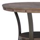 Linon Home Decor Franklin Counter Height Table in Pewter and Grey - Table Only, , large